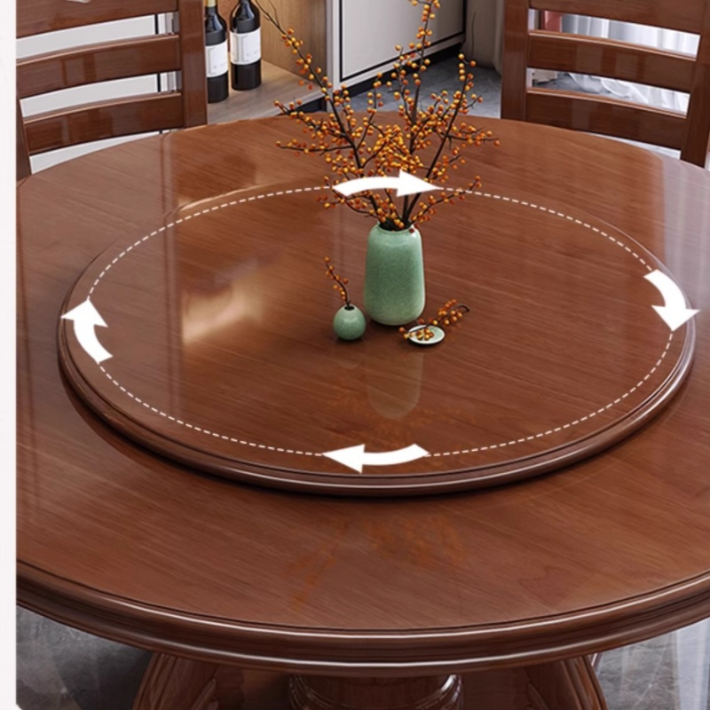 豫龙都 实木餐桌 1.8米+12椅 套高清大图