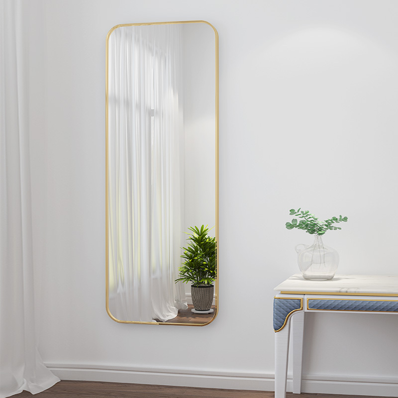 穿衣镜全身镜家用粘墙壁挂试衣镜女生少女卧室立体落地镜挂墙镜子