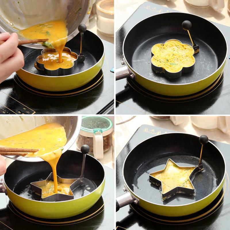 拓进厨房小工具45tb 煎蛋器模型煎蛋模具创意不锈钢煎蛋器煎 鸡蛋模型爱心形状荷包蛋厨房diy模具花形 价格图片品牌报价 苏宁易购后天厨具专营店