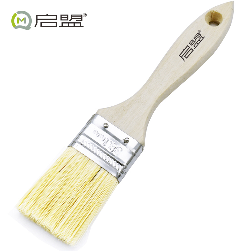 启盟猪鬃油漆刷猪毛刷子加厚1.5寸QM-80081\把 1.5寸QM-80081