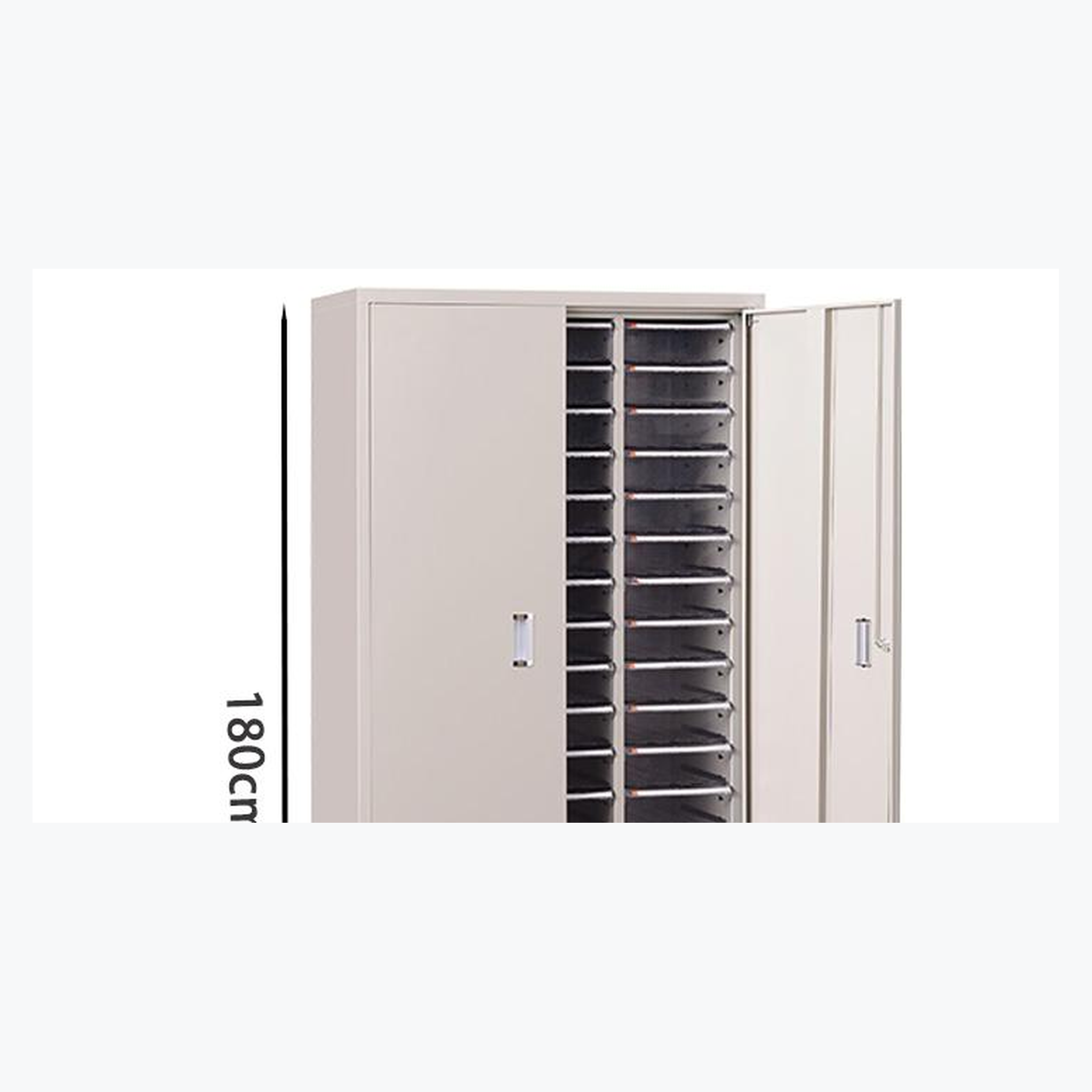 晖旭源 资料柜 45抽带门+下档180*39*86cm 台高清大图