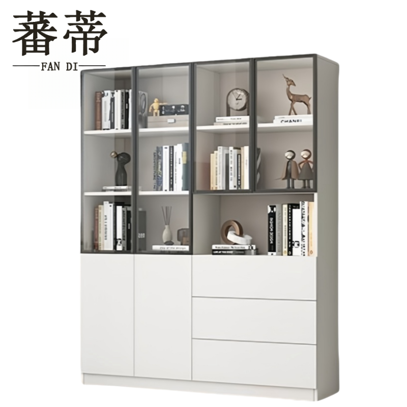 蕃蒂书柜书架高清大图