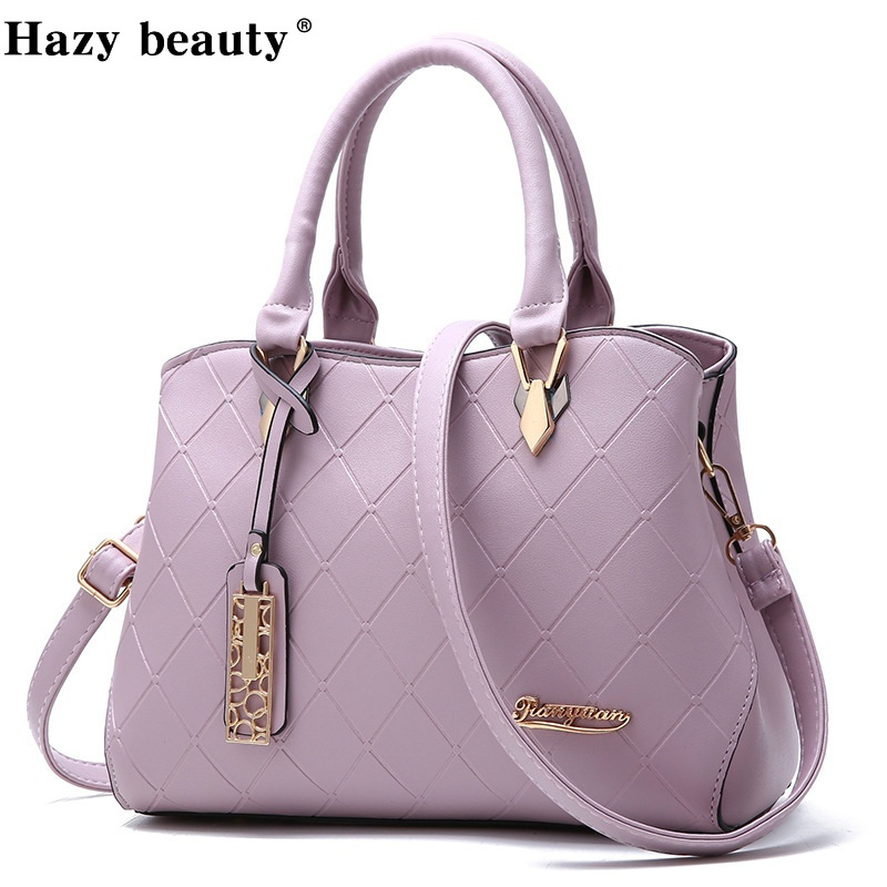 hazybeauty箱包新款女包手提包时尚简约气质舒适休闲大方个性潮流妈妈