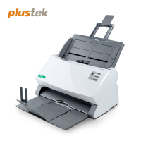精益(Plustek)PS3140U A4高速扫描仪彩色双面自动馈纸办公文档卡片发票条码识别命名扫描仪