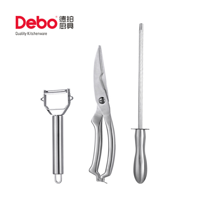 德铂 盖斯特 不锈钢刀具厨具11件套