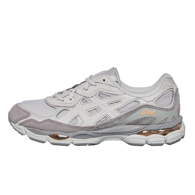亚瑟士(ASICS)asics男士跑鞋透气缓震休闲运动鞋云灰色水泥灰