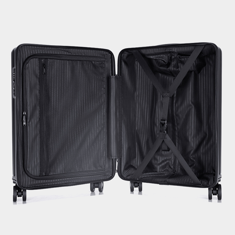 卡斯曼caseman商务拉链登机箱710a酒红21寸