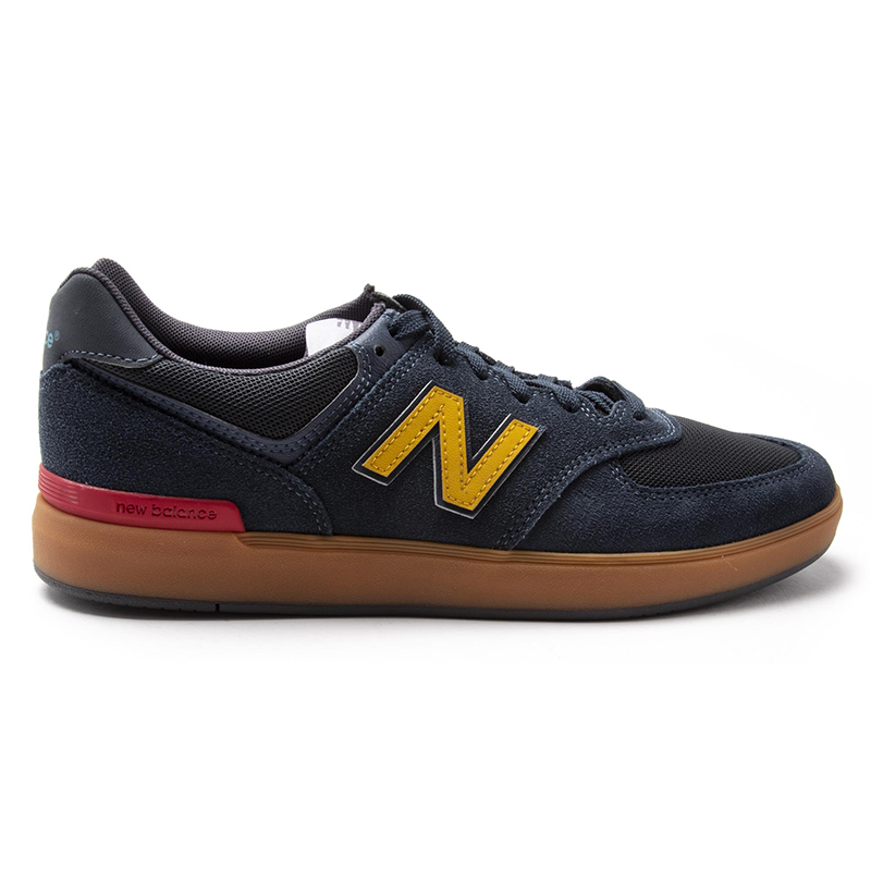 New Balance 新百伦() 574系列男士经典复古拼接百搭休闲时尚运动跑步鞋 574skngm In Black