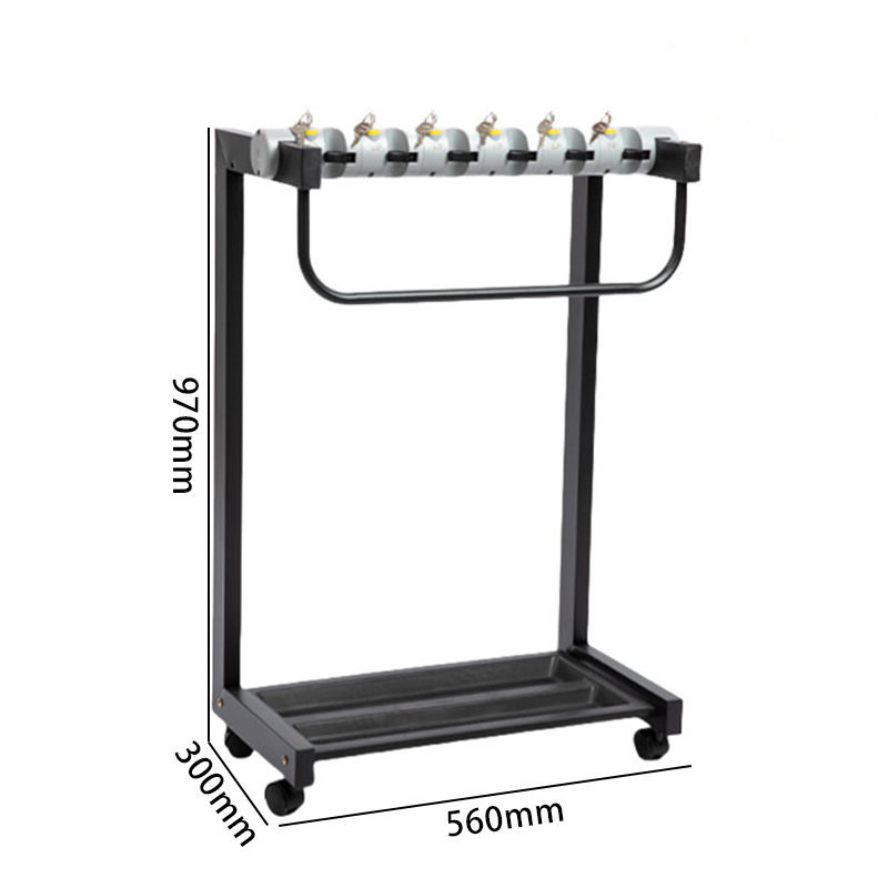 豫汉迎雨伞架带锁 带锁式雨伞架6头560*300*970mm个 默认
