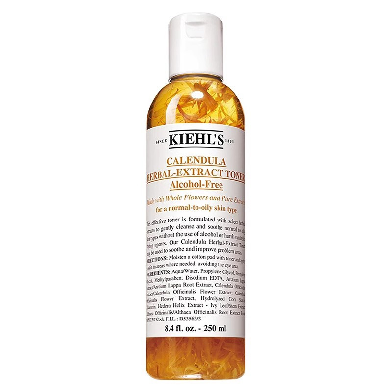 Kiehl’s 科颜氏金盏花植萃爽肤水250ml清爽保湿补水