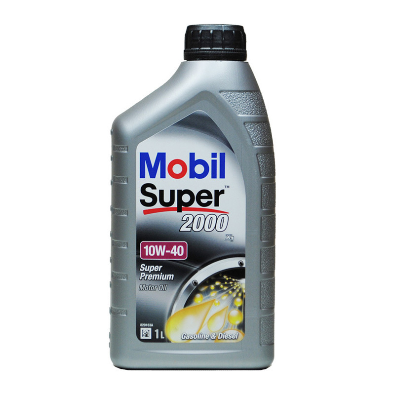 [半合成机油]Mobil美孚 欧洲进口 速霸Super2000 10W-40 SL级 1L