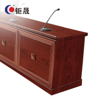 钜晟 2.4米油漆办公桌会议台领导发言台JS-JX0524