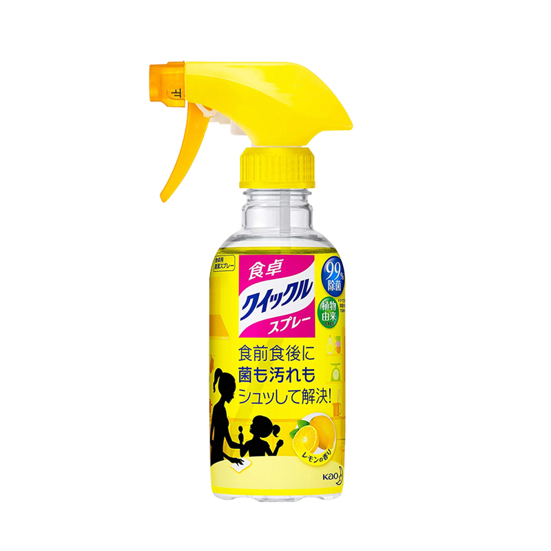 花王(KAO) 餐桌玩具家居用清洁除菌喷雾 柠檬香 300ml 多功能清洁剂