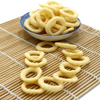 上好佳 膨化食品 洋葱圈 80g*4包(休闲零食)