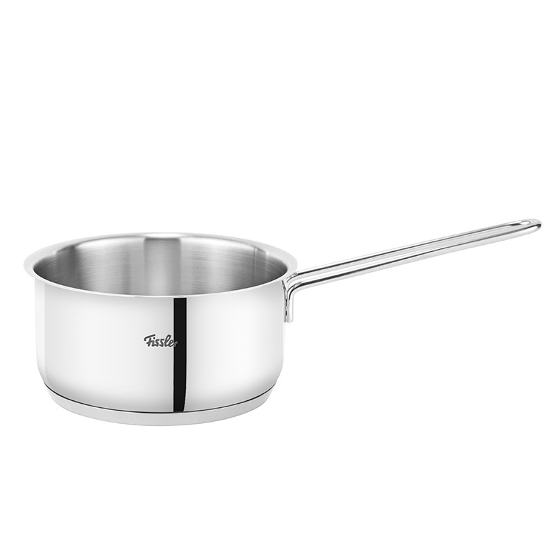 德国菲仕乐/Fissler 14cm带盖单柄汤锅 不锈钢锅奶锅煮锅炖锅 304不锈钢一锅多用电磁炉电陶炉燃气灶通用