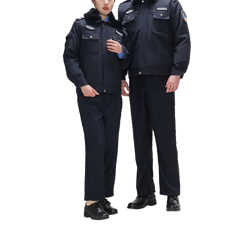 tm018保安冬执勤劳保服源头工厂面料款式可定制s5xl套视频