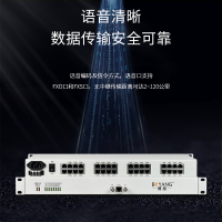 博扬(BOYANG)BY-10E1-20H PCM电话语音复用设备光端机 E1转10路电话+20路磁石 机架式 1对价