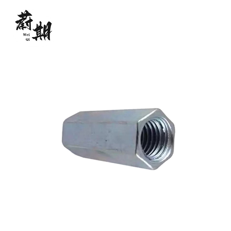 蔚期 ANSI蓝白锌六角连接螺母 M12*19*60 个高清大图