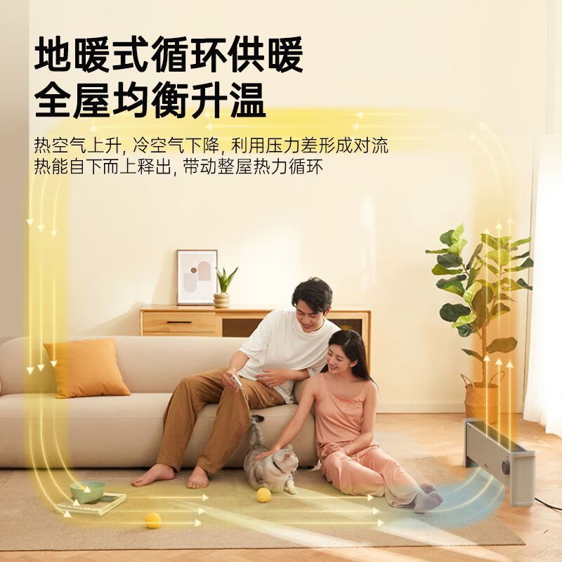 小熊(bear) 电暖器DNQ-P20H5-P01 欧月白 机械式高清大图