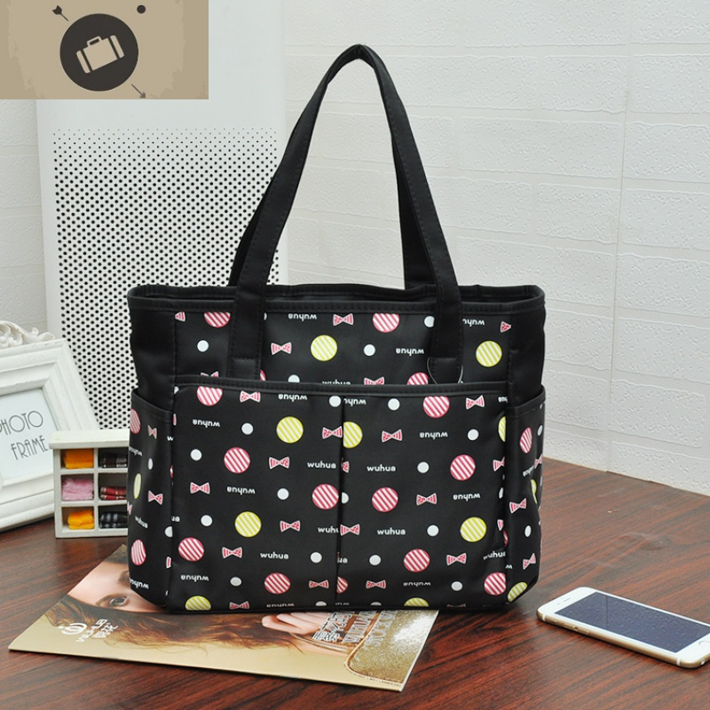 新款手提包牛津布手拎包女士包防水手提布包多层妈咪包妈妈包艾狄伊娃