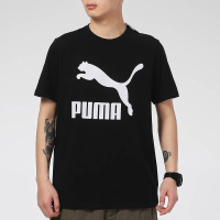PUMA彪马 新款男子休闲印花圆领短袖T恤Classics Logo Tee 53227901