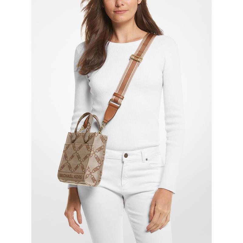 迈克·科尔斯(MICHAEL KORS)女士织物单肩包小巧便携可拆卸调节肩
