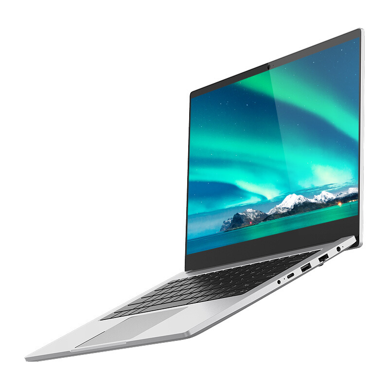 机械革命(MECHREVO)S1 Pro(定制版)14英寸窄边框商务便携学生轻薄本笔记本电脑(i5-10210U 8G 512GB+1T MX250 背光键盘 皓月银)