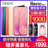 【直降400】OPPO Reno 薄雾粉 8G+256G 全网通手机 全景屏 4800万超清像素 支持NFC VOOC 3.0