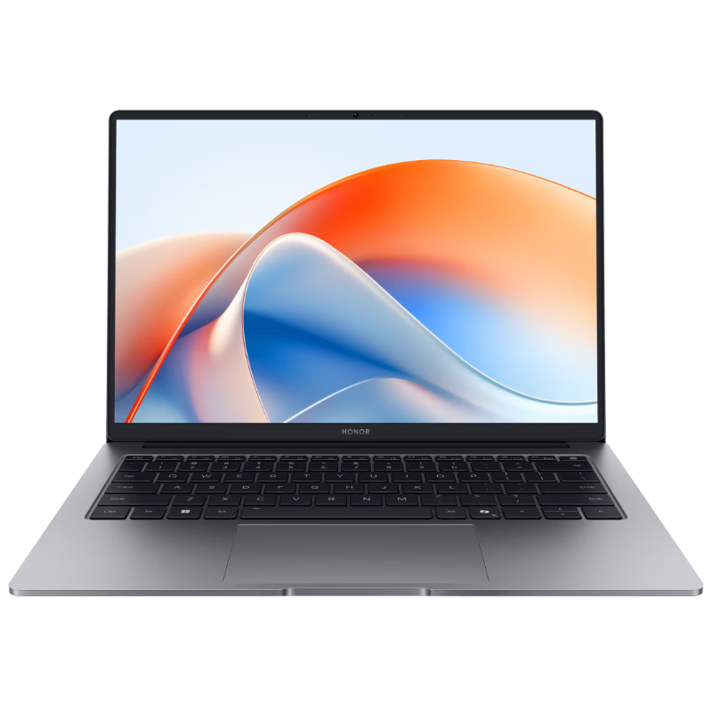 荣耀笔记本电脑MagicBook X14 PLUS 2025 轻薄本 酷睿标压Core5-220H 16G 1TB 护眼屏轻薄本 60Wh大电池 2.8K 120Hz高刷高分屏 灰