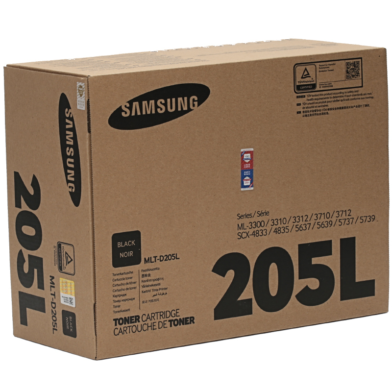 三星(SAMSUNG)MLT-D205L 黑色硒鼓-(单盒装)