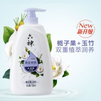 六神滋润系列沐浴露 750ml 两瓶装（清新滋润+清香爽肤）750ML*2