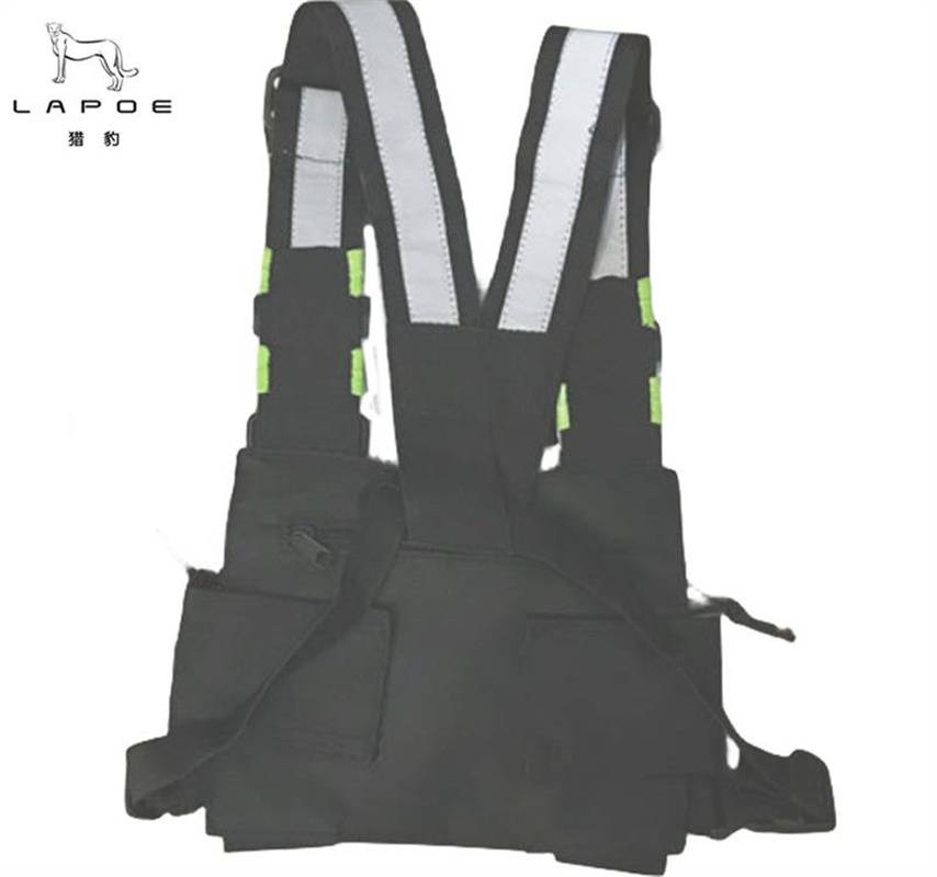 猎豹背带式对讲机电子设备收纳包背心包胸包T7752/个高清大图