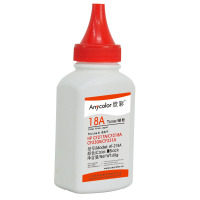 欣彩CF218A碳粉AT-218A墨粉60g4支装适用惠普CF217A CF218A CF230A CF231A粉盒