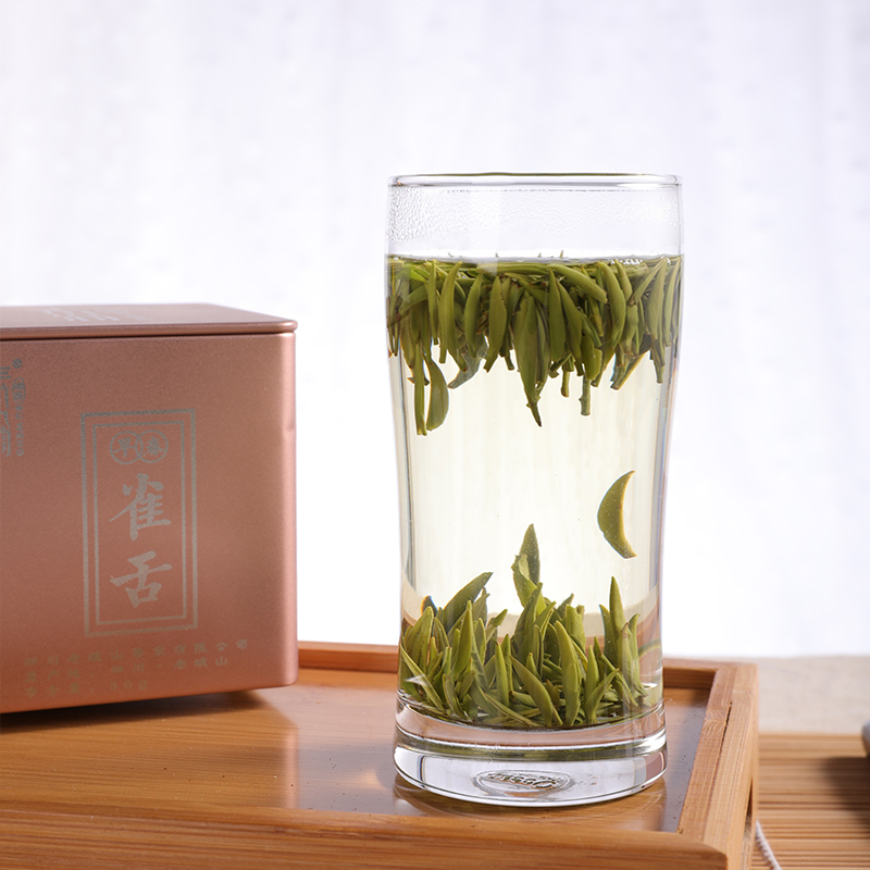 老峨山素翁雀舌茶叶 50g炒青茶叶降火祛湿素翁茶 2019明前新茶