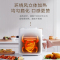 美的(Midea)空气炸锅 4L大容量 双旋钮无油电炸锅 定时温控薯条炸鸡空炸锅 极地白 KZ40X4-109