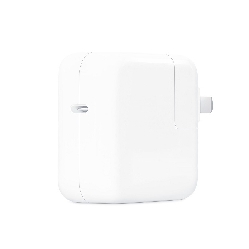 Apple 30W USB-C电源适配器 充电器适配macbook/macbook air/iPad pro