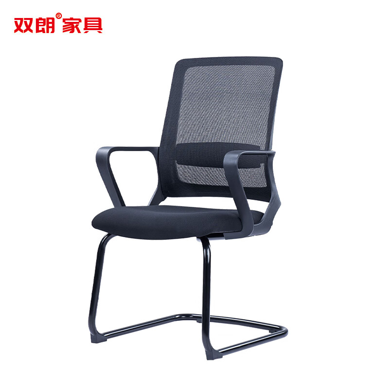 双朗 办公椅会议椅 SL-BL121046 585*560*965mm 黑色 1把