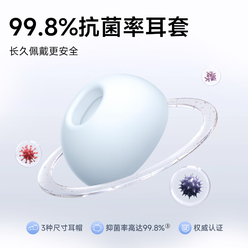 漫步者(EDIFIER)声迈X5 Pro 真无线主动降噪蓝牙耳机 无线耳机 入耳式耳机 适用苹果华为小米OPPO高清大图