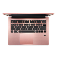 宏碁(acer)蜂鸟Swift SF114 14.1英寸超轻薄笔记本电脑(N4100 4GB 128GB固态 指纹识别 W10 高分屏 粉色)
