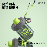 炊大皇tritan儿童水杯双饮学生杯子颜值女吸管杯咖啡杯夏季塑料杯