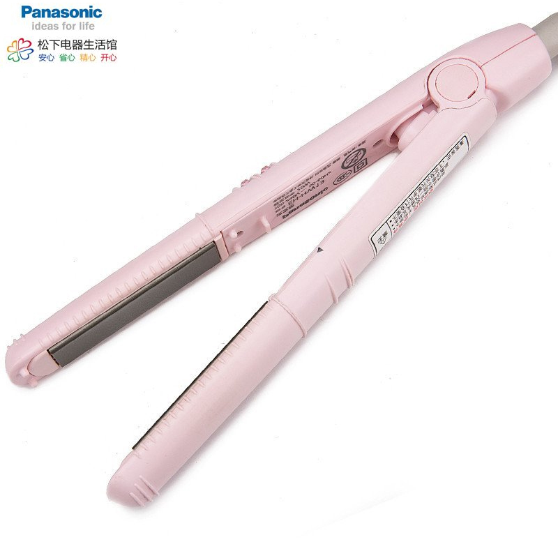 松下 (Panasonic) 卷发棒 EH-HW13-P 卷/直两用卷发直发夹板 刘海烫发美发卷发器直发器直板夹