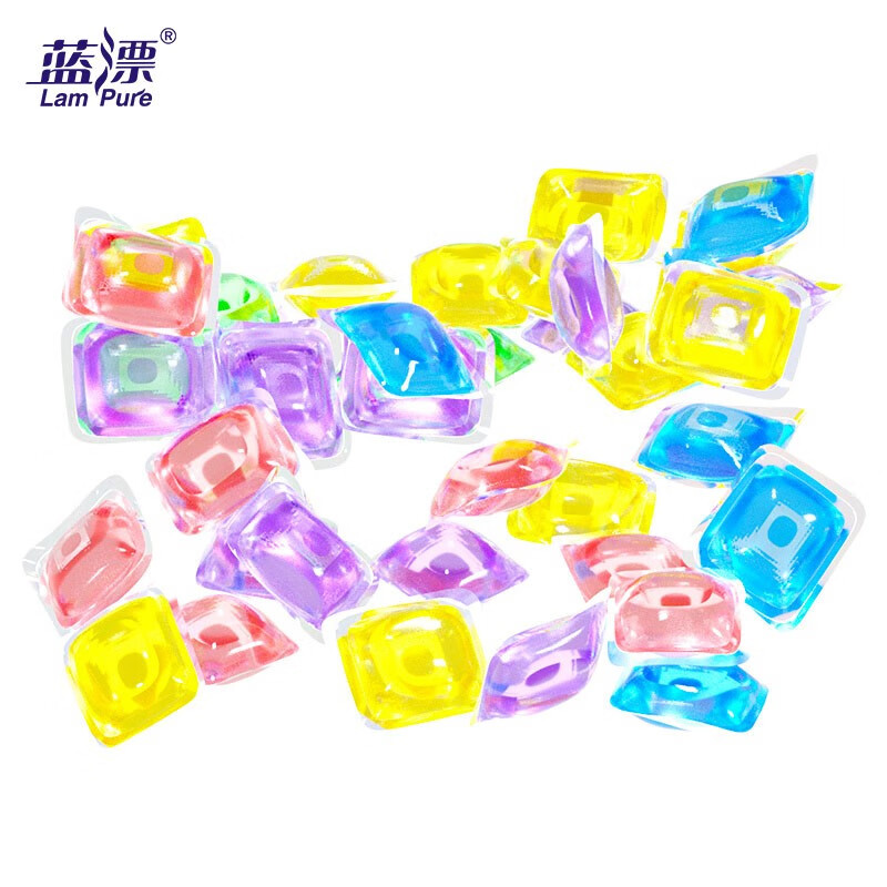 蓝漂洗衣凝珠50颗袋装 LP-366676洗衣凝珠50颗装 5g*50颗LP-366676洗衣凝珠50颗装高清大图