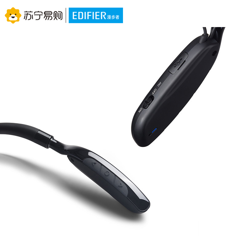 Edifier/漫步者 W360NB主动降噪运动无线耳机蓝牙音乐入耳式运动耳塞 黑色