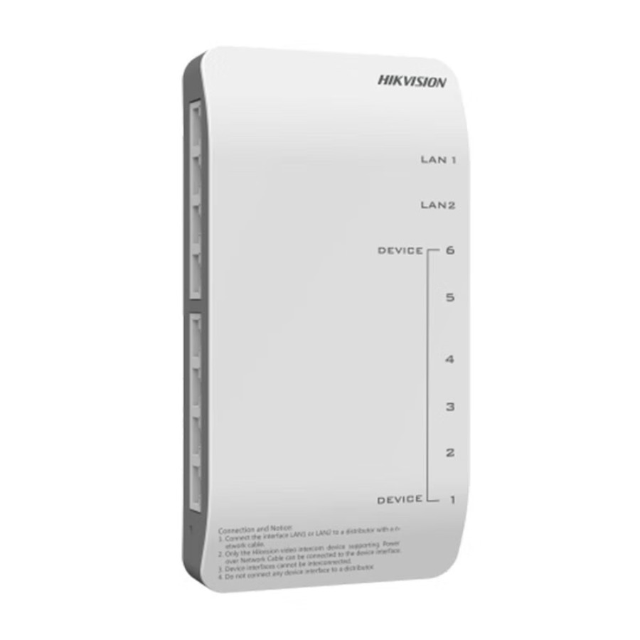 海康威视(HIKVISION)可视对讲智能语音对讲高清监控器门禁专用POE交换机DS-KCJ606-P