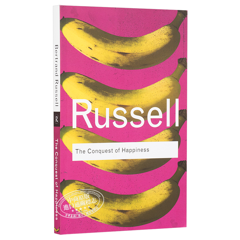 [正版]中商原版幸福之路英文版The Conquest of Happiness 罗素 诺贝尔 Russell高清大图