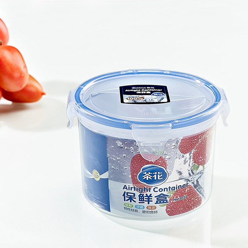 茶花(CHAHUA) 540ml 圆形保鲜盒 3026 (单位:个)