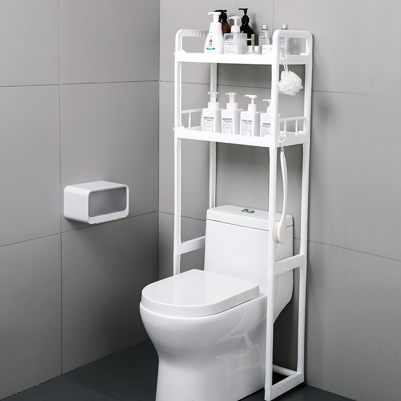 马桶置物架2层居家家多层马桶置物架卫生间用品大全浴室神器落地洗漱