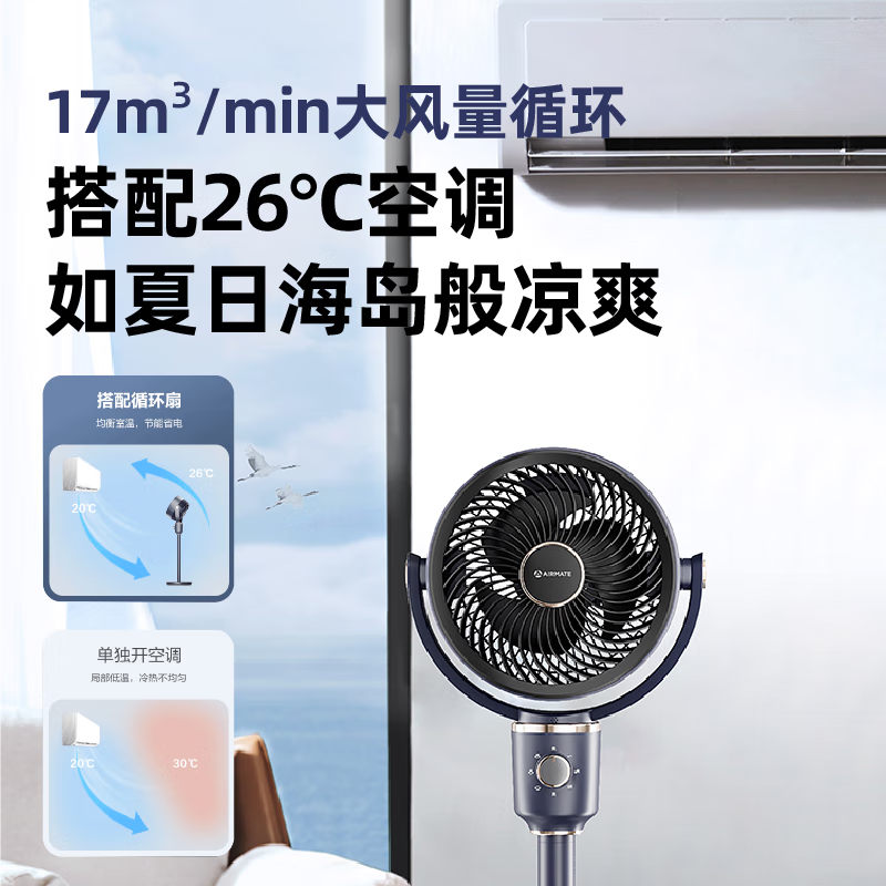 艾美特落地循环扇FA18-X181高清大图