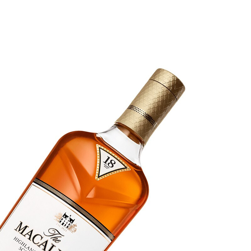 麦卡伦(Macallan)单一麦芽威士忌 系列 18年雪莉桶 700ml