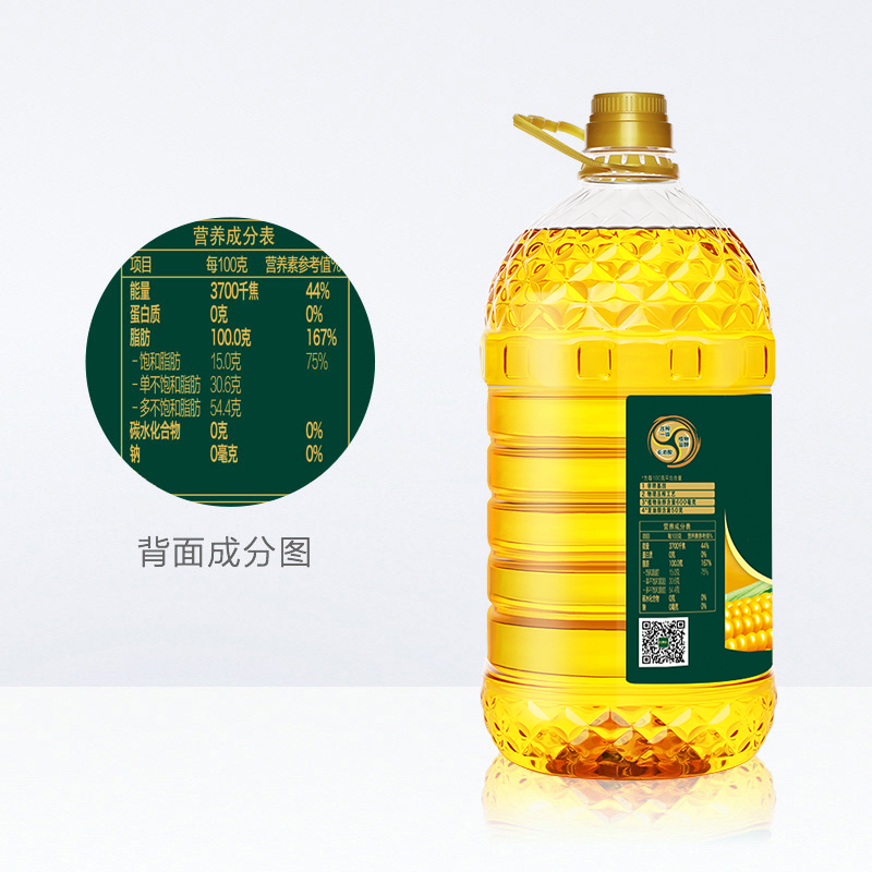 [长寿花]非转基因压榨玉米油5L